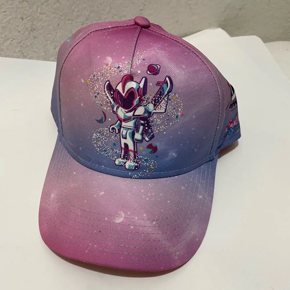Lego OSFM Hat Cap Pink Youth Girls Snapback
